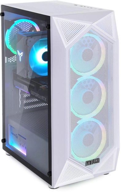 Leistungsstarker Desktop-Computer mit Intel Core i3-10100F und NVIDIA GeForce GTX 1650